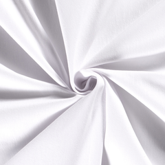 Denim Stretch pre-washed Unicolour Optical White
