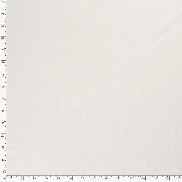 Pinpoint fabric Unicolour Off White