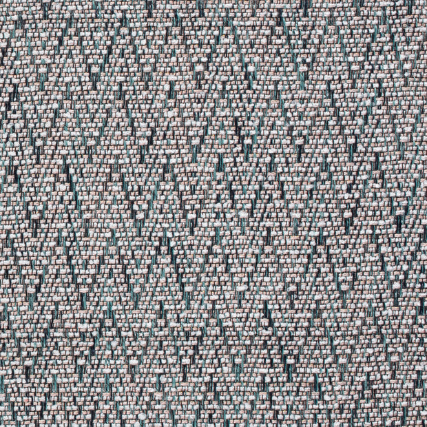 Jacquard fabric Zigzag Navy