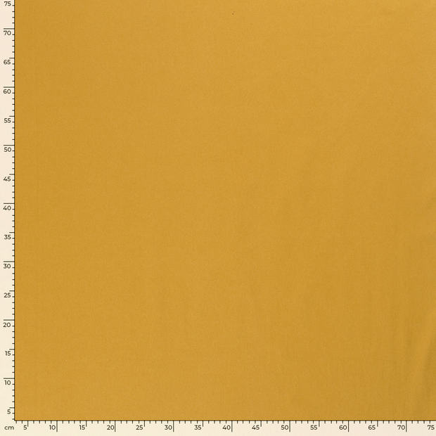 Twill Stretch fabric Unicolour Oker