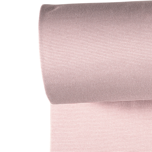 Bündchen Yarn Dyed fabrik Streifen Mauve