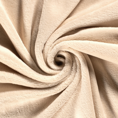 Coral Fleece Unicolour Beige