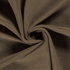 Ottoman jersey Unicolour Brown Taupe