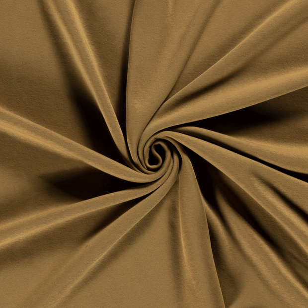 Alphen Fleece fabric Camel brushed 