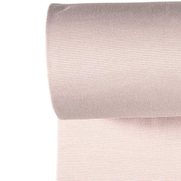 Cuff Material Yarn Dyed fabric Stripes Light Mauve