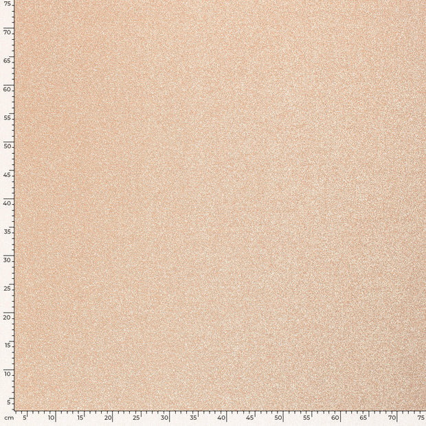 Lamé fabric Unicolour Salmon