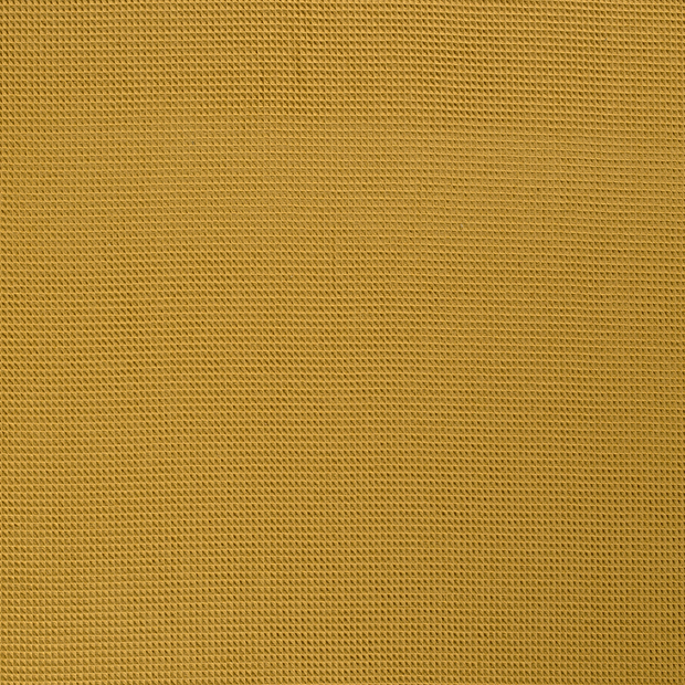 Waffle piqué fabric Oker matte 