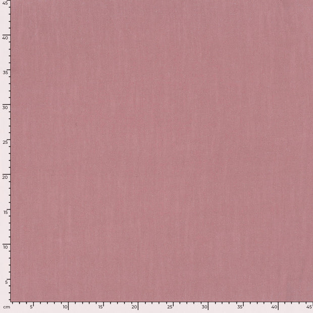 Woven Viscose Linen fabric Unicolour Pink