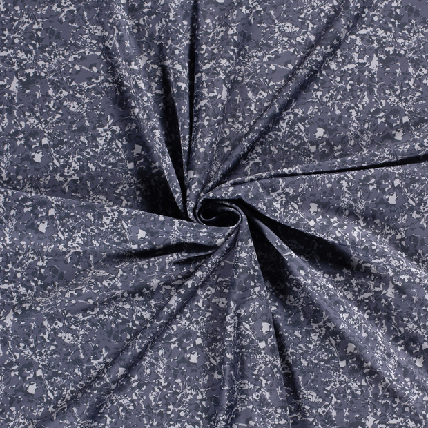 Sportswear Jersey fabric Dark Grey digital printed 
