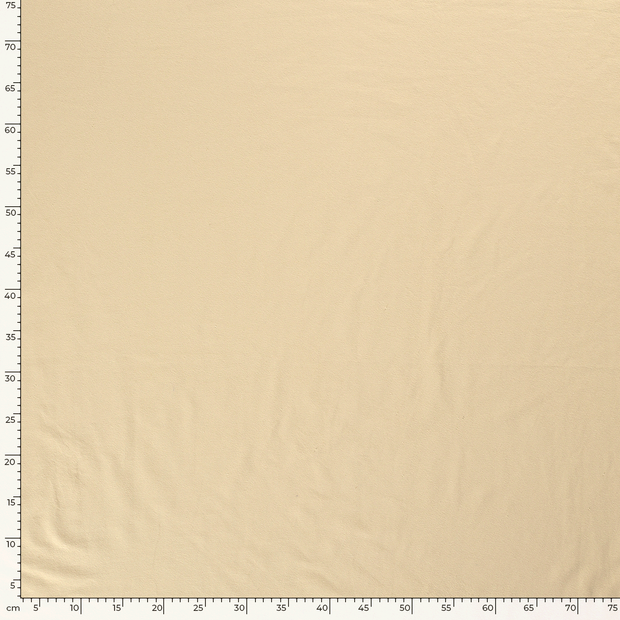 Jersey fabric Unicolour Beige
