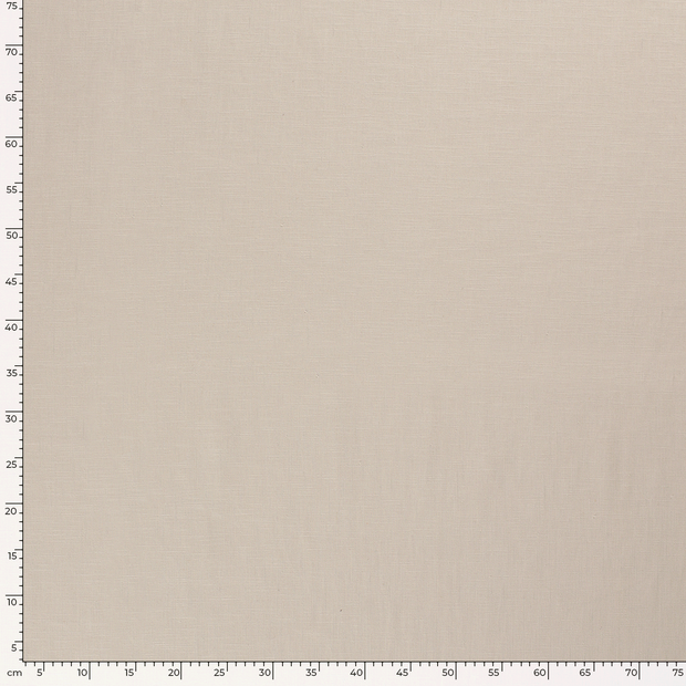 Linen fabric Unicolour Light Grey