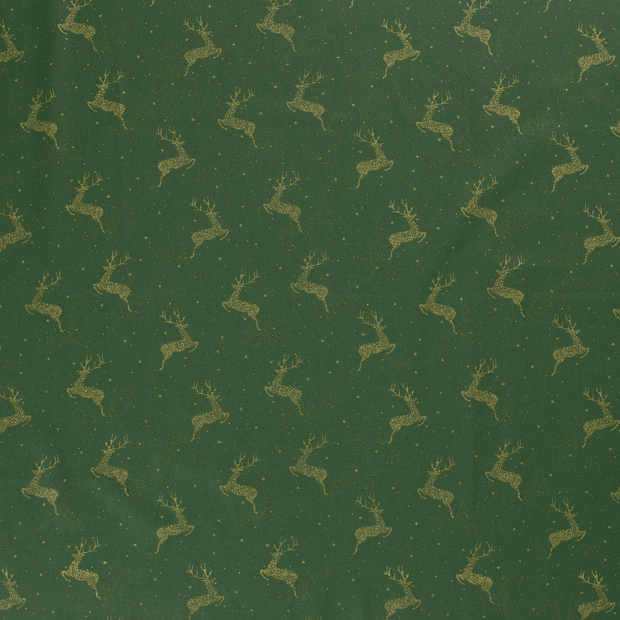 Cotton Poplin fabric Green 
