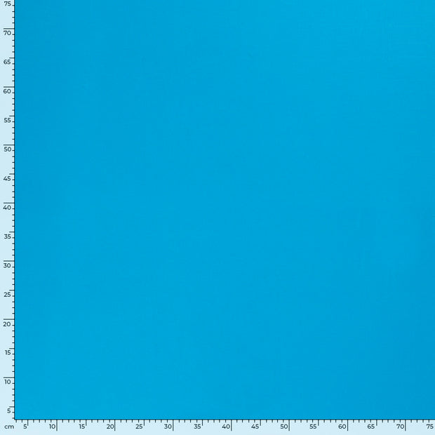 Chiffon fabrik Uni Aqua