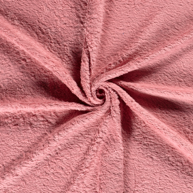 Teddy fabric Old Pink 