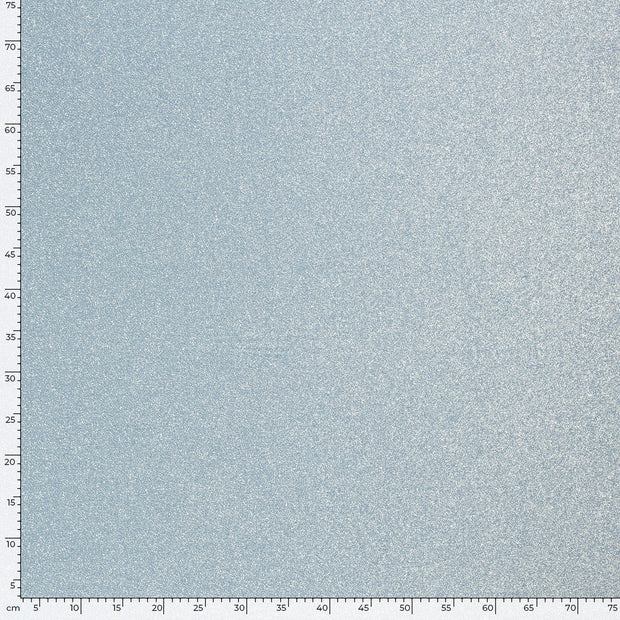 Lamé fabric Unicolour Baby Blue