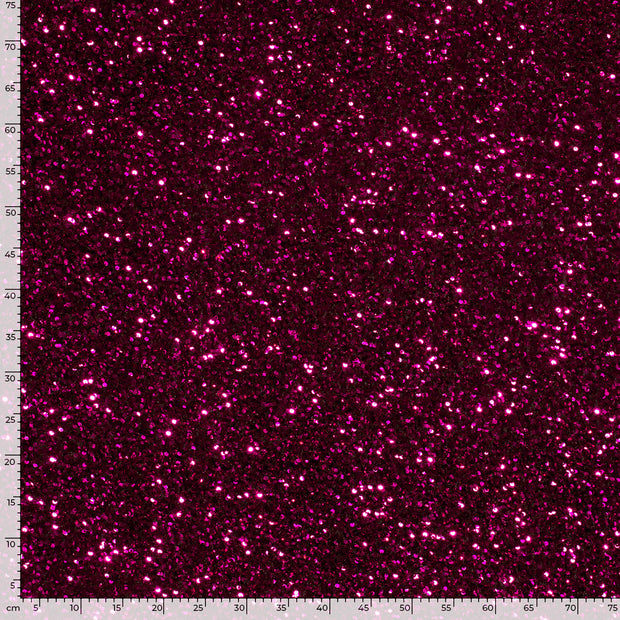 Velvet fabric Unicolour Fuchsia