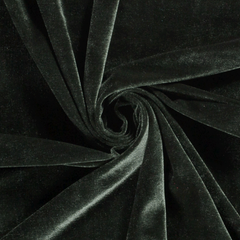 Velvet Unicolour Dark Green
