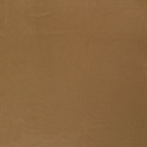 Suede leather fabric Camel soft 