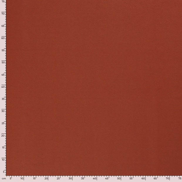 Alphen Fleece fabric Unicolour brushed 