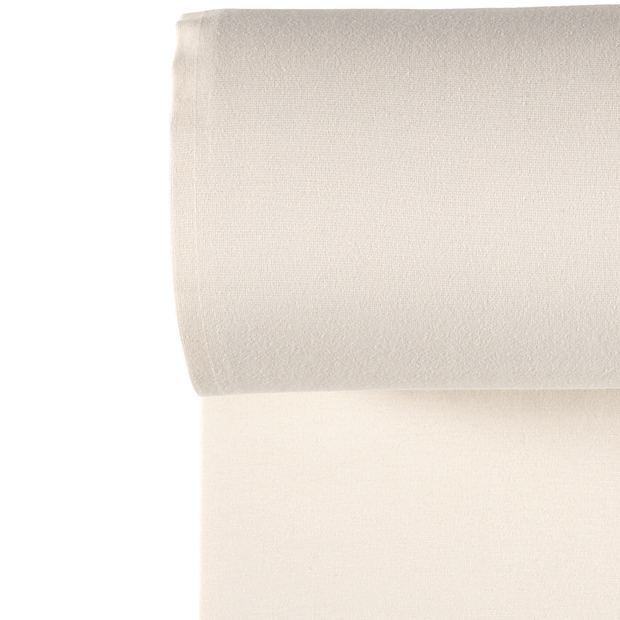 Cuff fabric Unicolour Ivory
