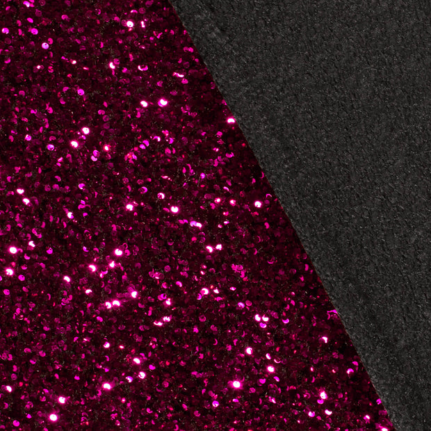 Velvet fabric Unicolour Sequins 