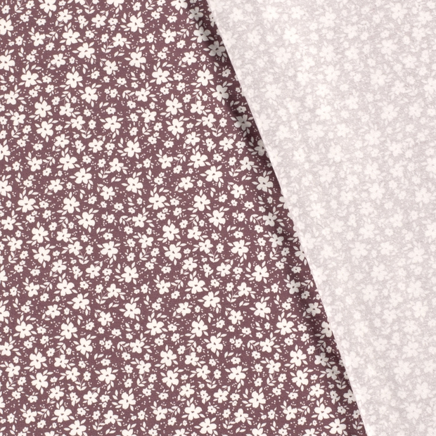 Jersey fabric Flowers printed 