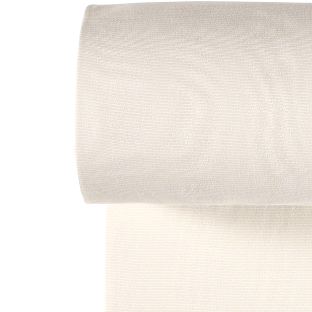 Cuff Material Yarn Dyed fabric Stripes Ivory