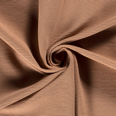 Ottoman jersey Unicolour Coral