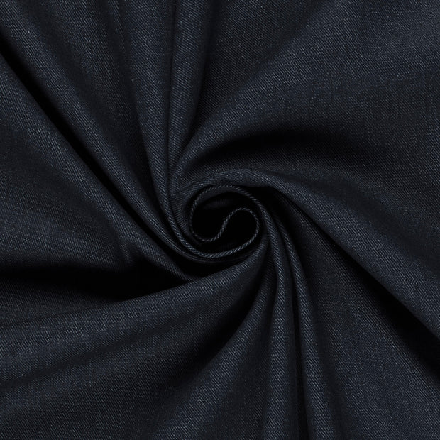 Denim fabric Unicolour Navy