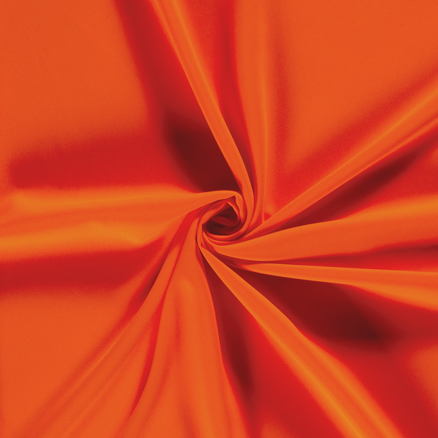 Power Stretch fabric Neon Orange neon dyed 