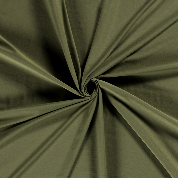 Jersey fabric Forest Green 