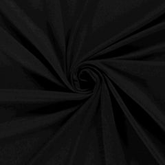 Viscose Jersey Unicolour Black