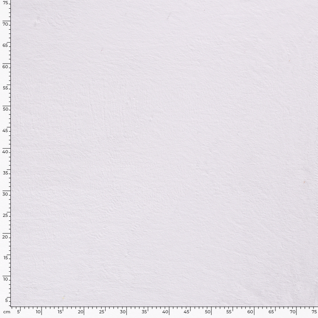 Bamboo Fleece fabric Unicolour Optical White