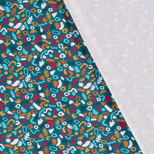 Jersey fabric Abstract printed 