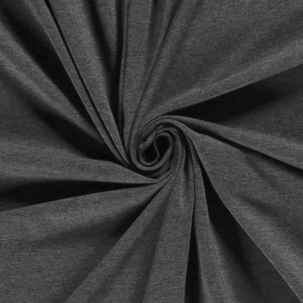 Jersey tissu Melange Gris