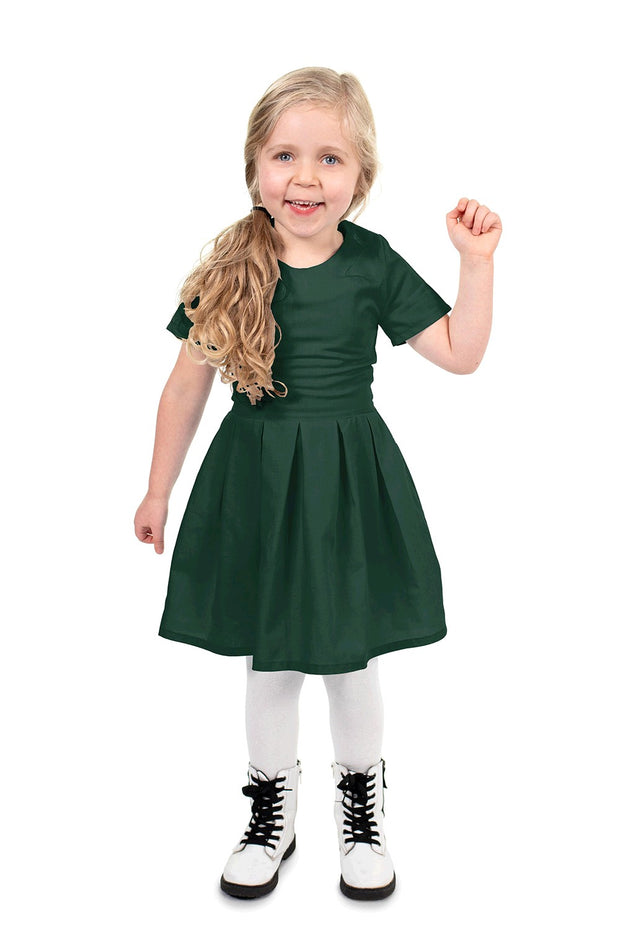 Cotton Poplin fabric Unicolour Dark Green