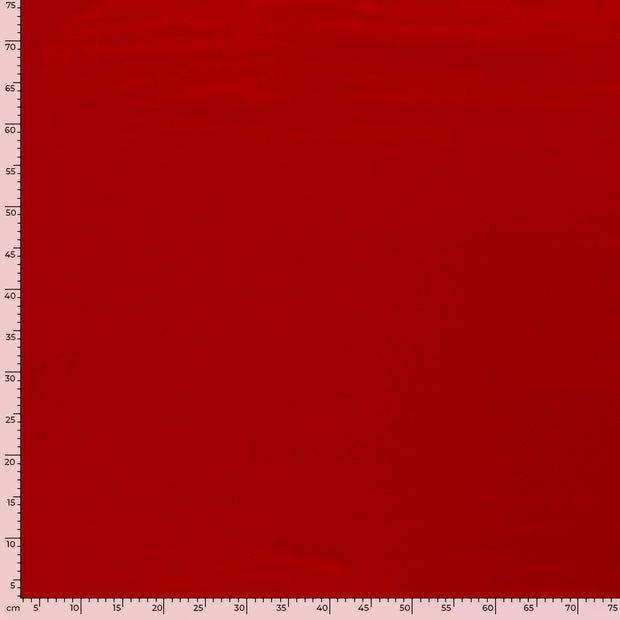 Satin Duchesse fabrik Uni Rot