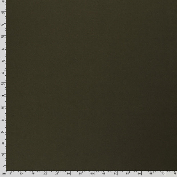 Punta di Roma fabric Unicolour Khaki Green