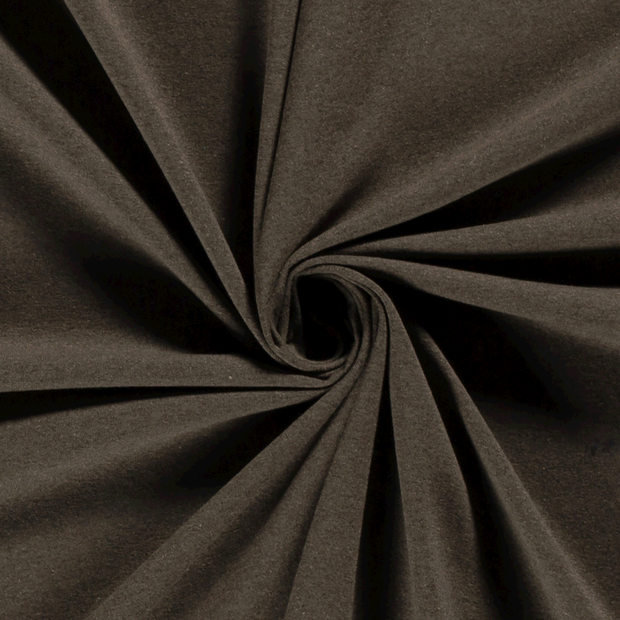 Jersey fabric Unicolour Olive Green