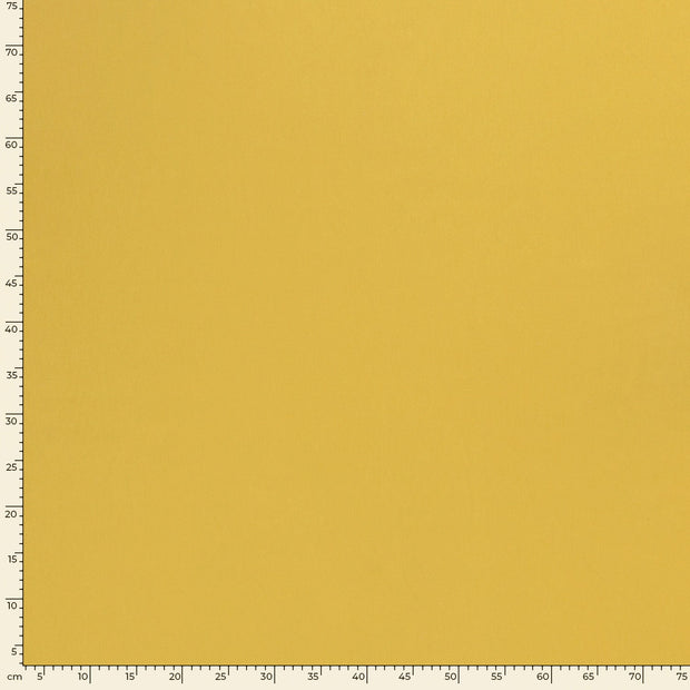 Cotton Satin fabric Unicolour Yellow