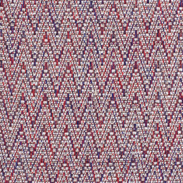 Jacquard fabric Zigzag Cobalt