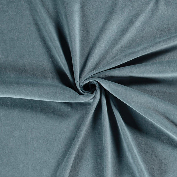 Nicky velours fabric Indigo 