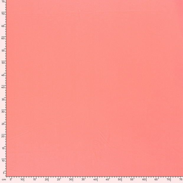 Swimsuit Jersey fabric Unicolour Coral