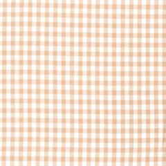 Cotton Poplin yarn dyed Checks Camel