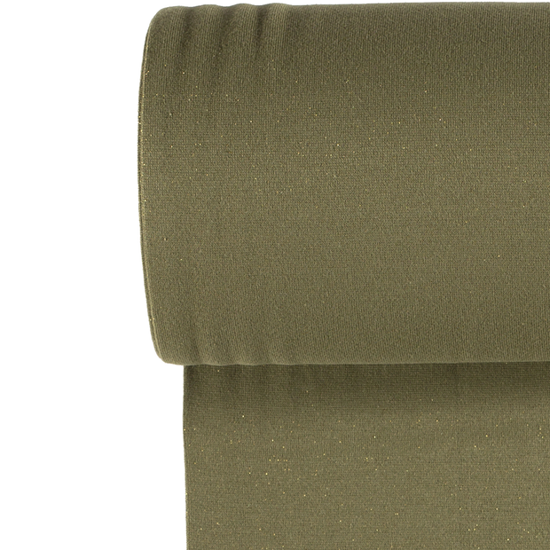 Cuff fabric Unicolour Khaki Green