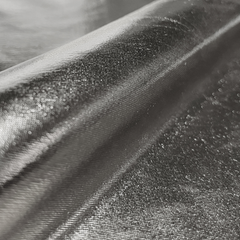 Lamé foiled Unicolour Silver