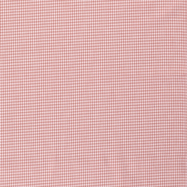 Cotton Poplin fabric Checks Pink