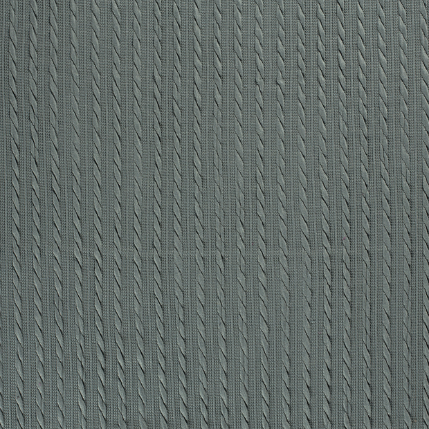 Heavy Knit fabrik Petrol matt 