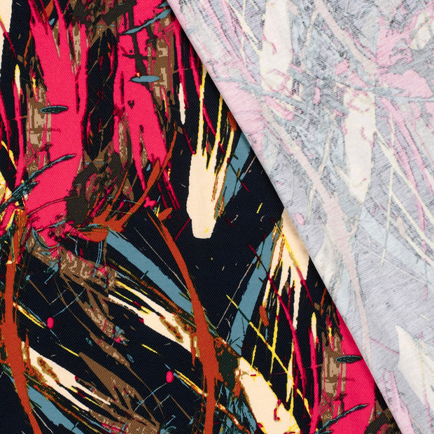 Viscose Nylon Jersey fabric Abstract 