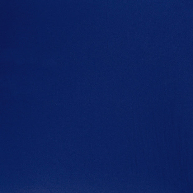 Crêpe Georgette fabric Cobalt semi-transparent 